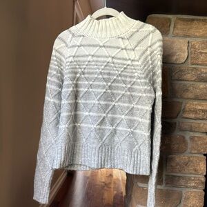 Evereve mock neck sweater.  Size small.